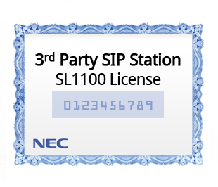 3rd Party SIP Station License/1-Port 1100089