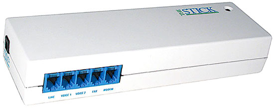 Multi-link STICK 4 Port line sharing device