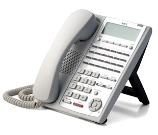 NEW Handset with Curly Cord for NEC SL1100 & SL2100 Series Phone White 